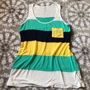 Striped tank top